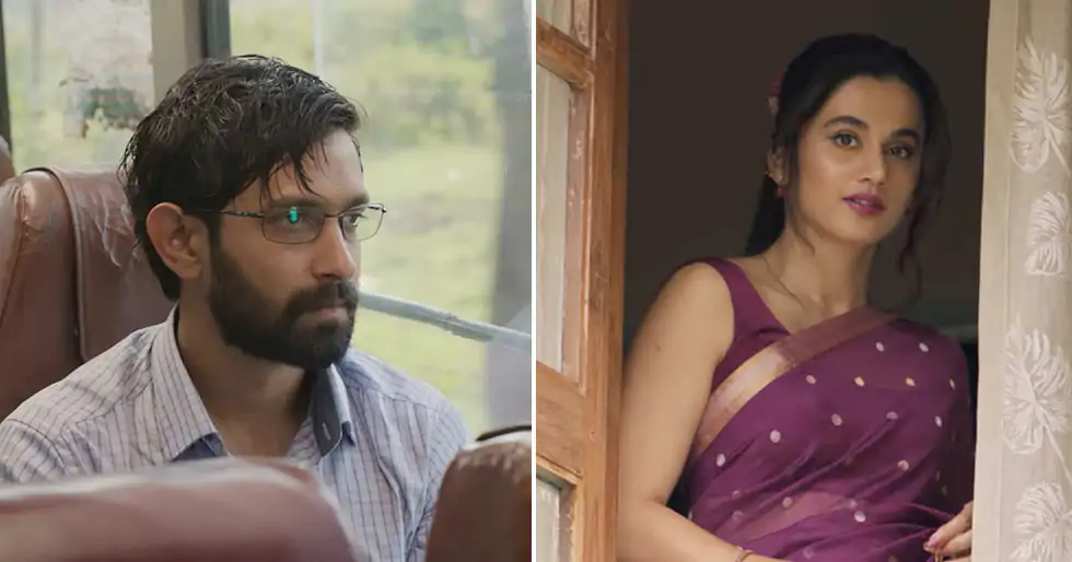 Haseen Dillruba: Taapsee Pannu, Vikrant Massey shine in intriguing trailer