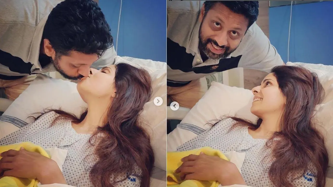Chhavi Mittal celebrates anniversary with husband Mohit Hussein. See photo
