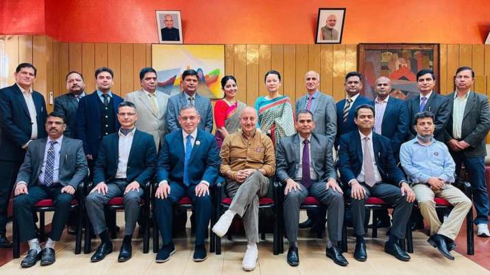 Anupam Kher interacts with police officers, staff in Shimla: It was a humbling experience