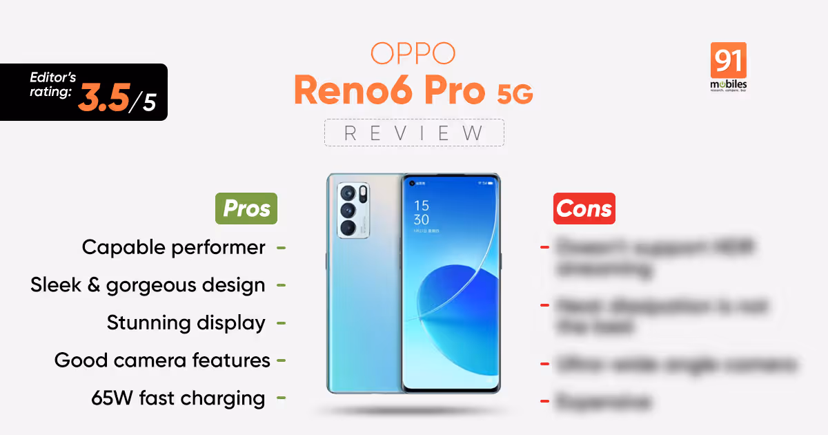 OPPO Reno6 Pro 5G review: a stylish mid-ranger with a price tag to match