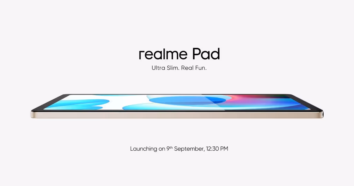 Realme Pad confirmed to feature 10.4-inch WUXGA+ display ahead of India launch | 91mobiles.com