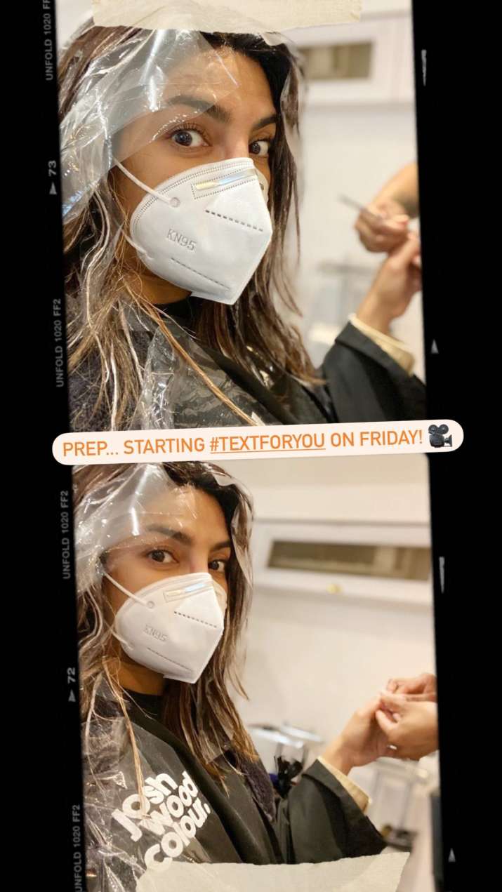 India Tv - Priyanka Chopra gets ready for Text for you India Tv - Priyanka Chopra