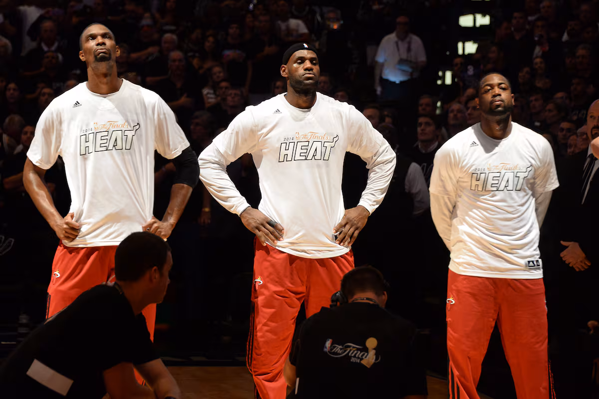 Chris Bosh: Heat's Big 3 with LeBron, Wade Would Lose to Durant, Harden, Kyrie