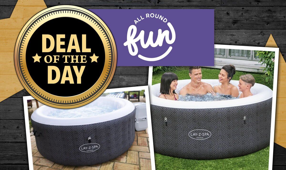 Save £600 off exclusive Lay-Z-Spa Havana hot tub with bargain offer