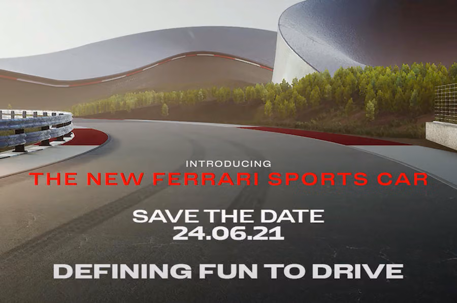 New Ferrari supercar to debut on June 24, 2021