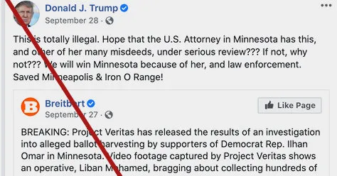 How Three Election-Related Falsehoods Spread