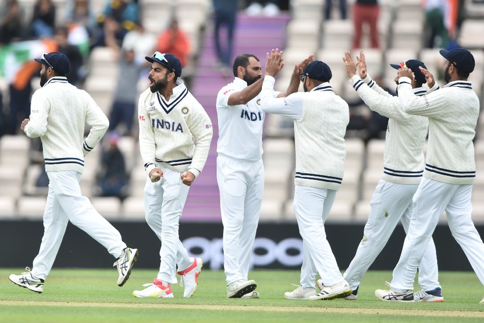 WTC Final Day 5, tea break: Mohammed Shami grabs a four-for as India restrict New Zealand to 249