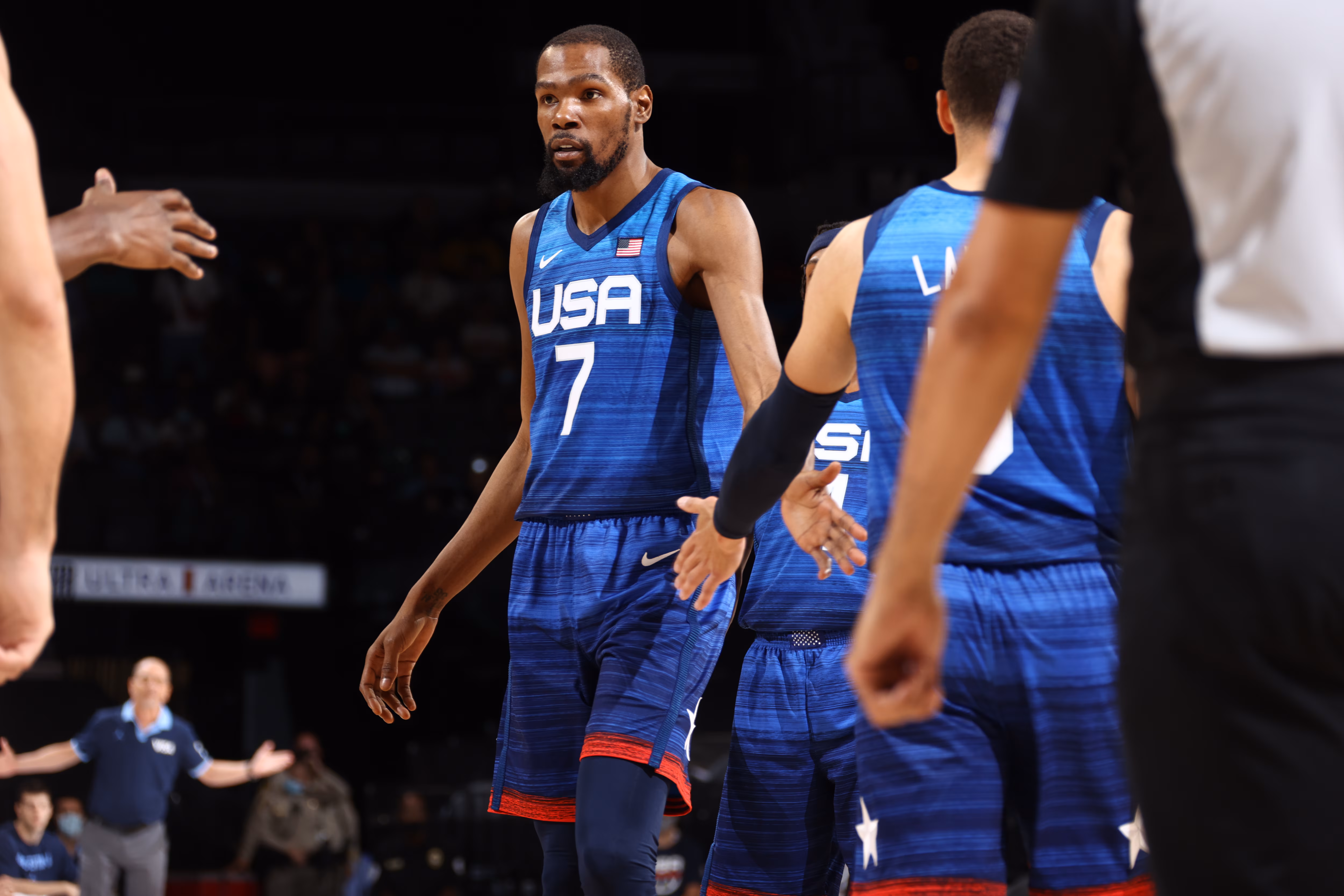 Kevin Durant, Team USA Earn 1st Olympic Exhibition Win with Victory vs. Argentina