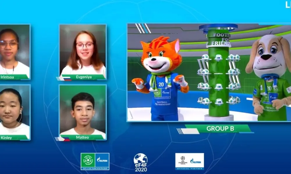 Children from over 100 countries to take part in Football for Friendship eWorld Championship: final results of
