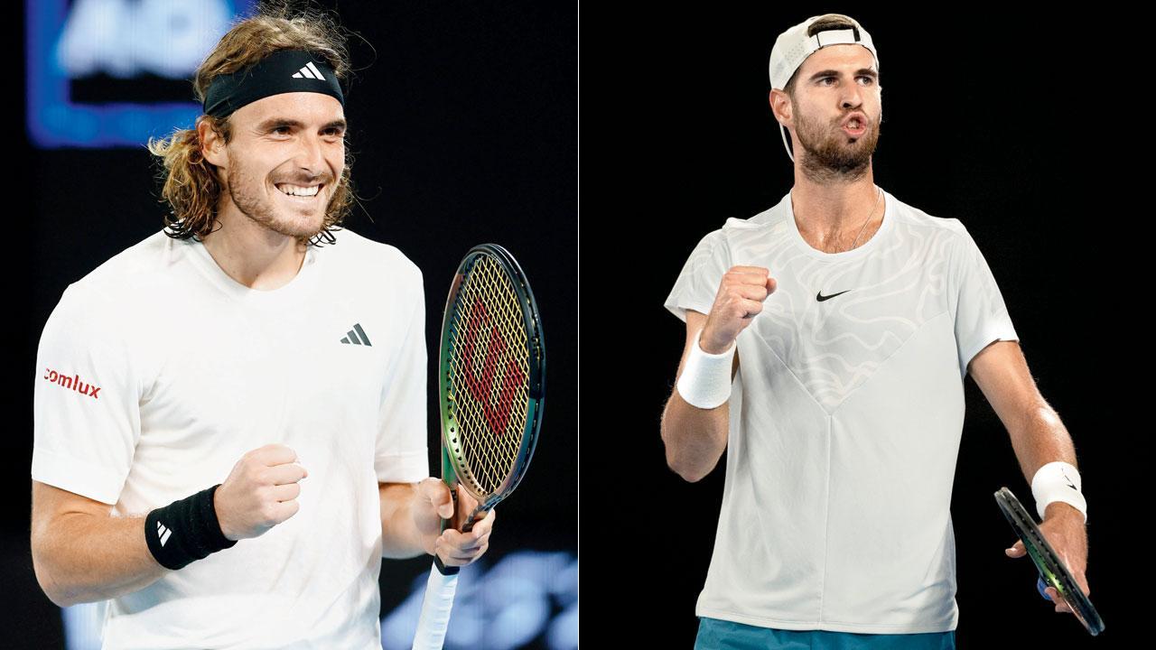 Australian Open: Stefanos Tsitsipas, Karen Khachanov march on