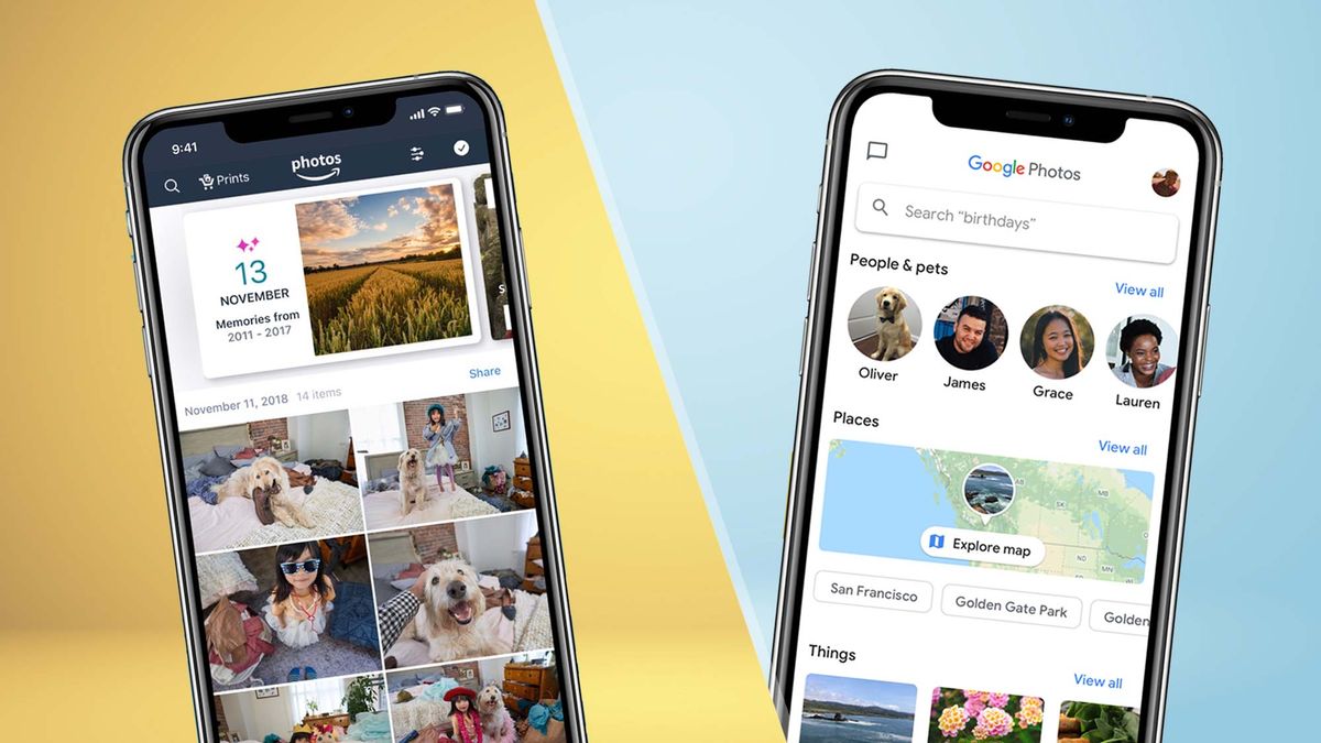 Amazon Photos vs. Google Photos: Which service is best for storage and sharing?
