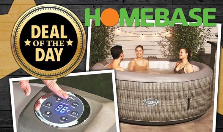 DEAL OF THE DAY: Save £200 on Florence CleverSpa hot tub in Homebase sale – but be quick