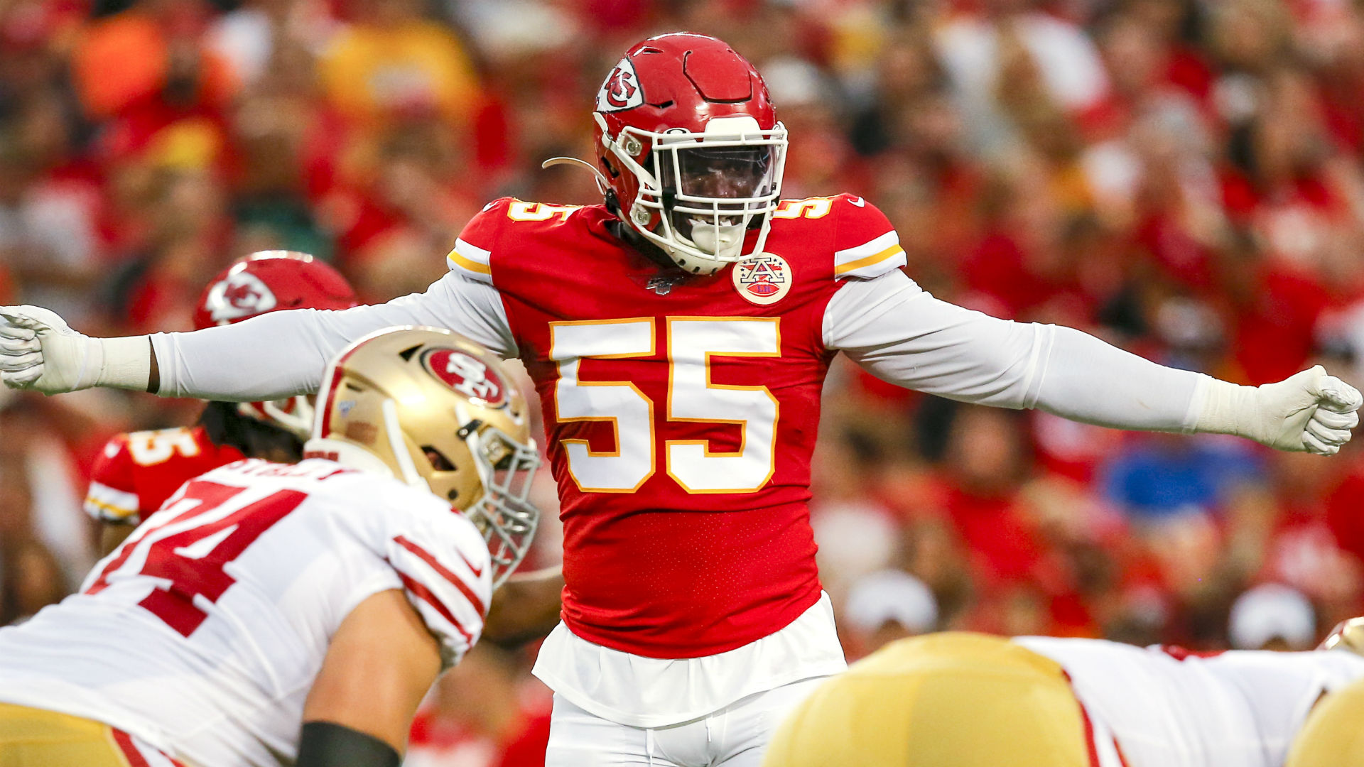 Chiefs' Frank Clark arrested on suspicion of illegal firearm possession
