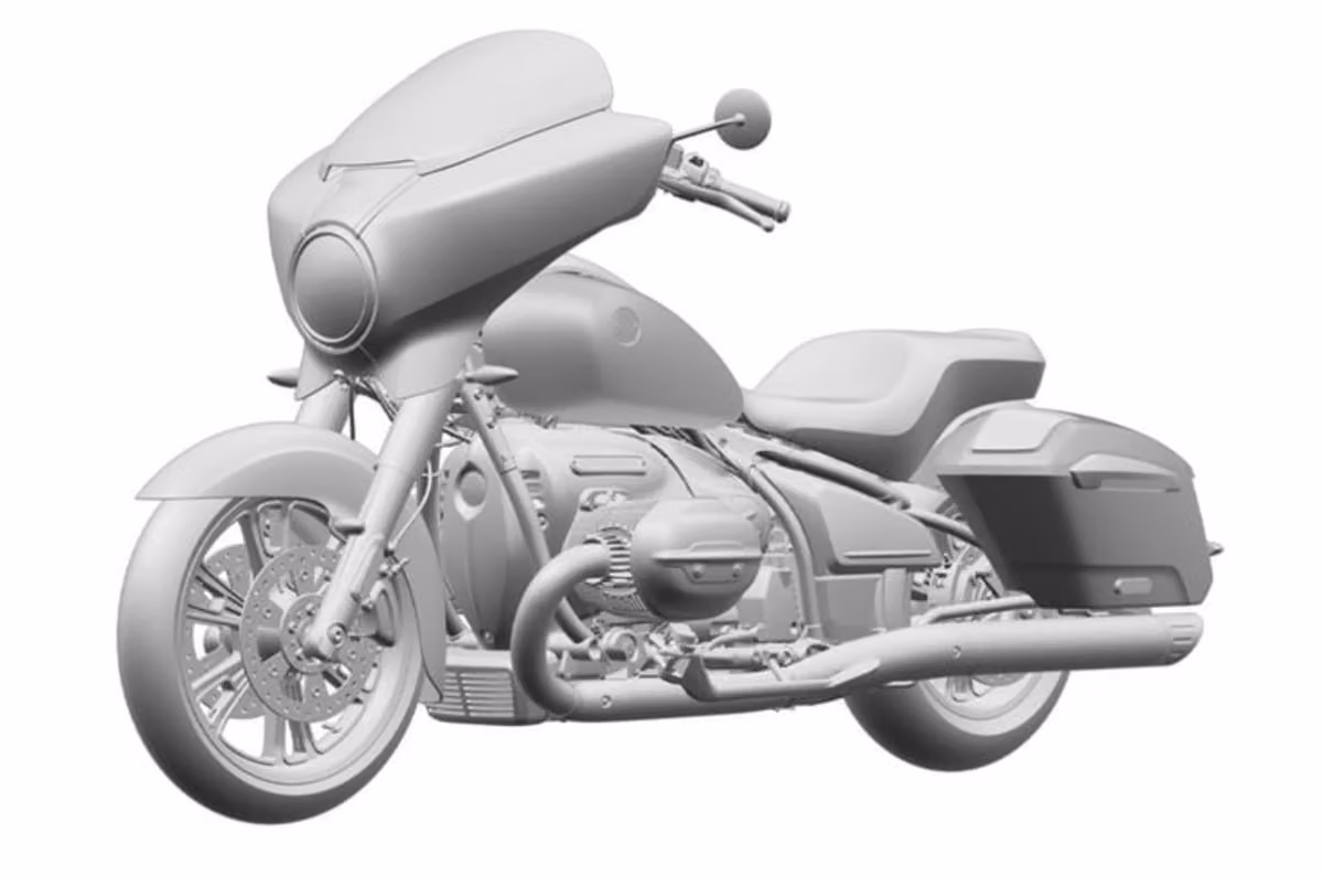 BMW R 18 B, R 18 Transcontinental on the way