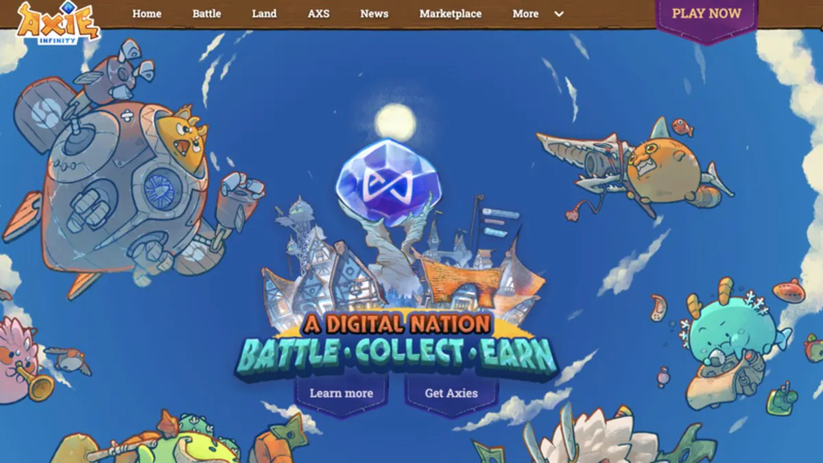 As NFT Craze Gets Mainstream, Axie Infinity Game Registers Strong Growth