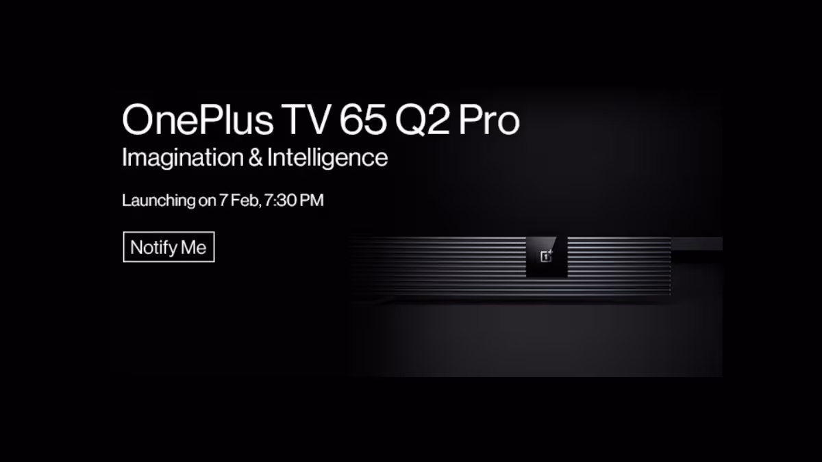 OnePlus Q series TV India launch on February 7th; will be unveiled alongside OnePlus 11 | 91mobiles.com