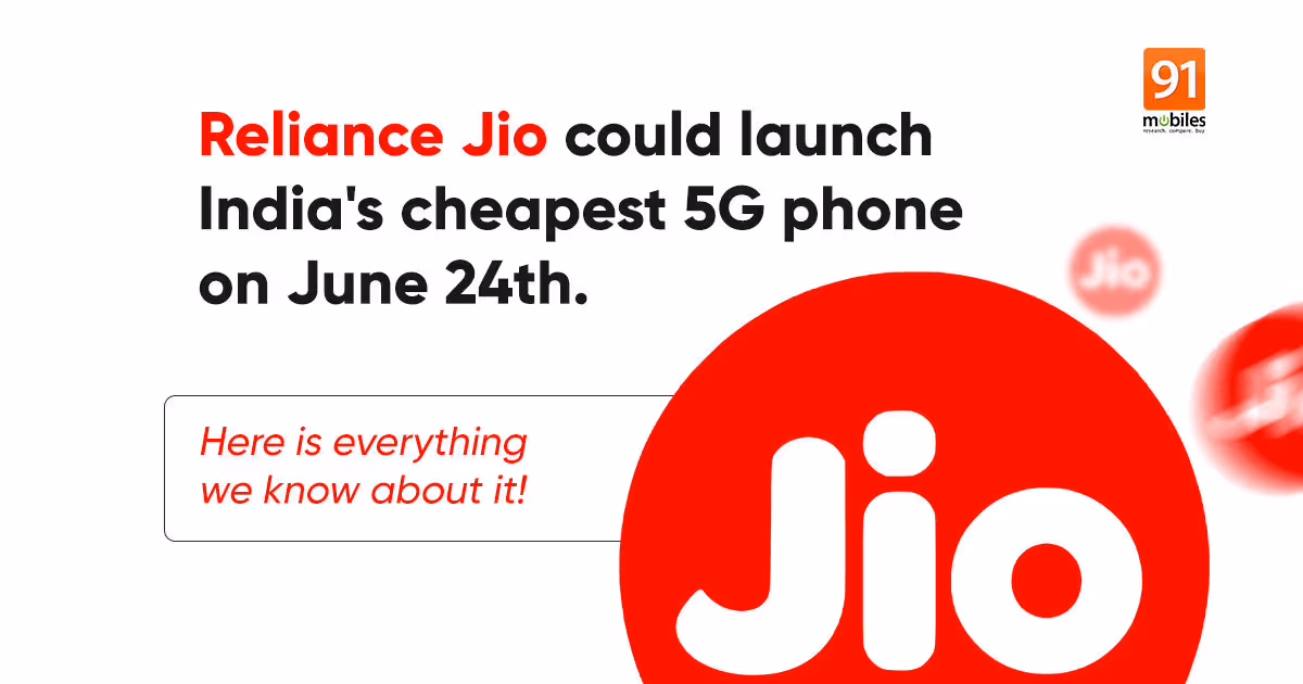 Jio 5G phone launch at Reliance AGM 2021 could disrupt the market: here’s what we know | 91mobiles.com