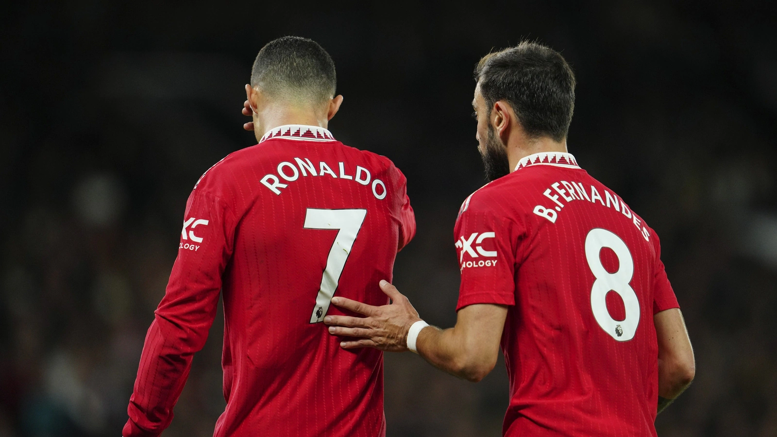 ‘There you are, ruining…’ Bruno Fernandes reacts to awkward handshake with Cristiano Ronaldo ahead of FIFA Wor