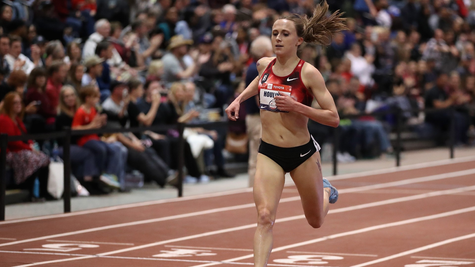 Runner Shelby Houlihan blames burrito for positive nandrolone test that led to four-year ban