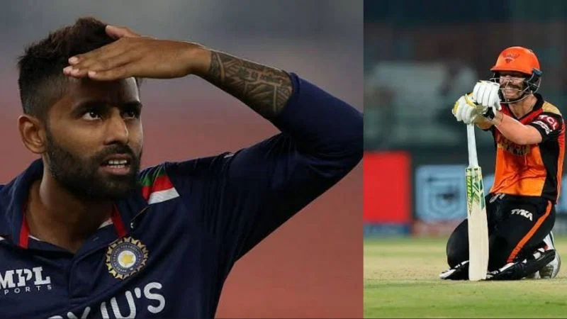 "Can't believe he's left me out"- David Warner reacts to Suryakumar Yadav's all-time IPL XI
