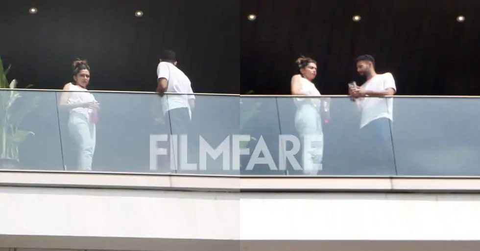 Spotted: Deepika Padukone and Siddhant Chaturvedi snapped shooting in Mumbai