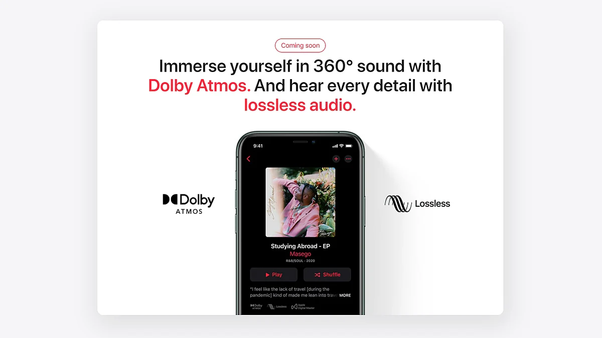 Apple Music's New Audio Formats Coming to India Soon