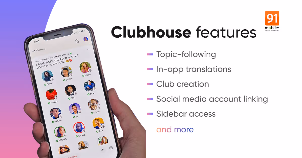 Clubhouse app explained: How to get invited to Clubhouse, how to download, and more questions answered | 91mob