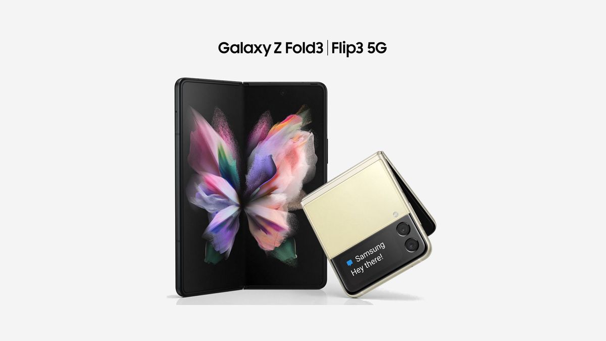 This could be the Galaxy Z Fold 3 and Z Flip 3