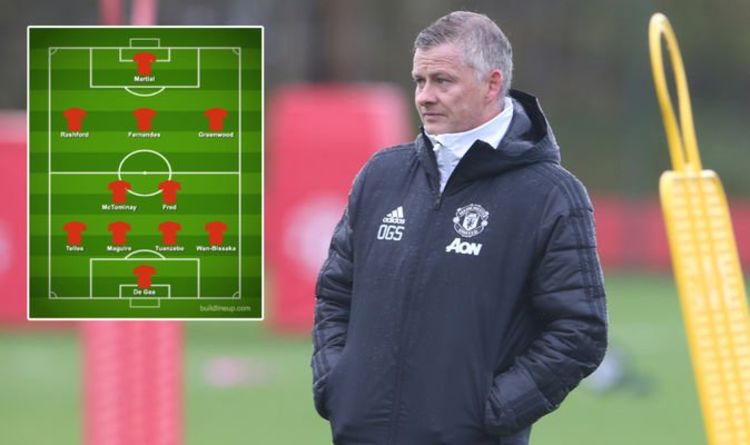 Man Utd team news: Expected 4-2-3-1 for Everton tie - Solskjaer to make six changes