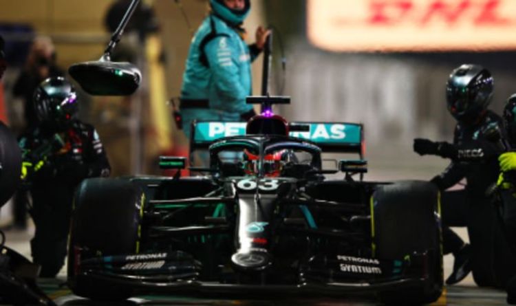 George Russell reacts to Mercedes horror pit stop which cost him first F1 victory
