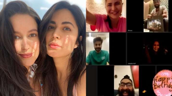 Family goals! Katrina Kaif, Vicky Kaushal, Sunny video call Isabelle to wish her happy birthday; see pic