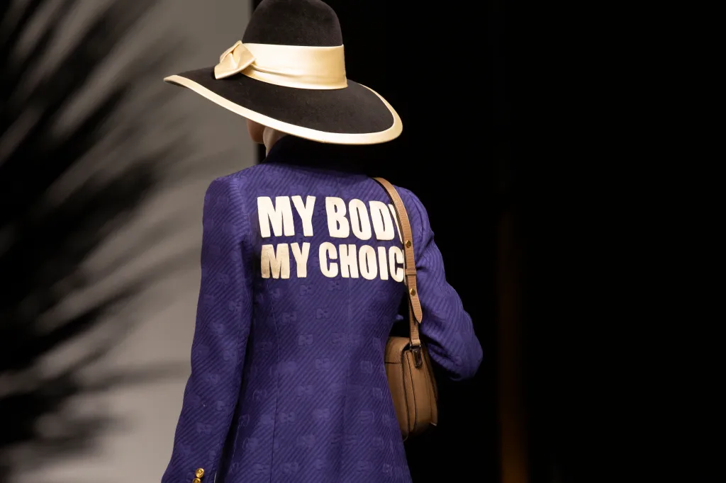 Gucci Speaks Out in its Support of Women’s Reproductive Rights