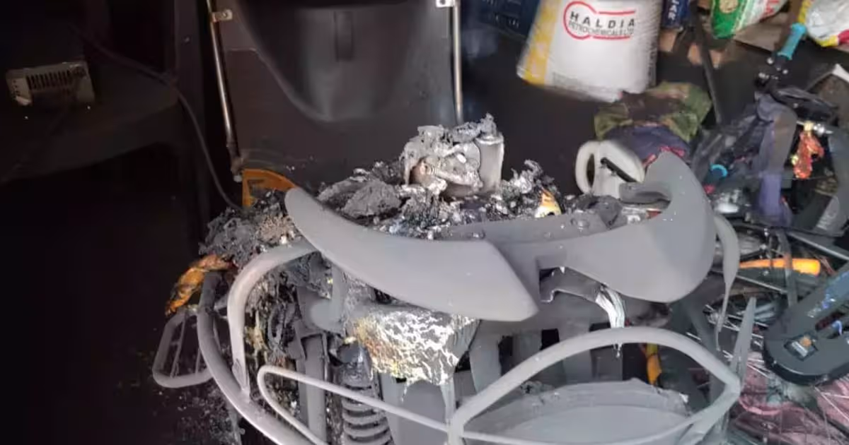 Hero Photon electric scooter catches fire in Odisha, company responds