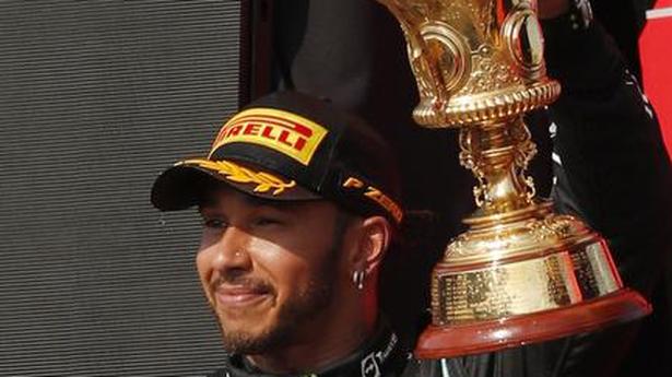Hamilton racks up 99th career win