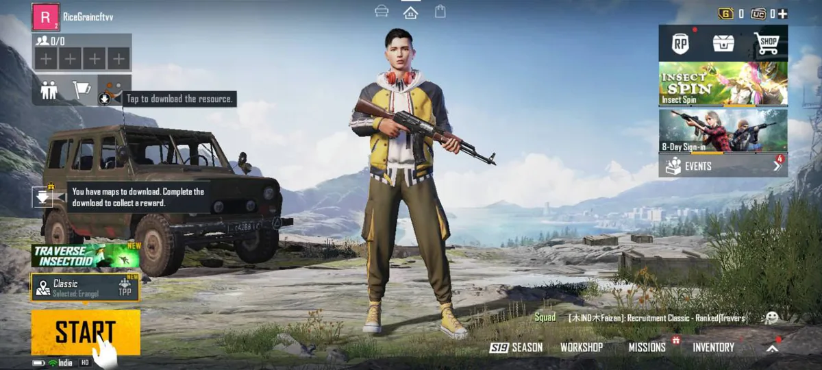 Battlegrounds Mobile India: Download Sizes of Every Map and Resource