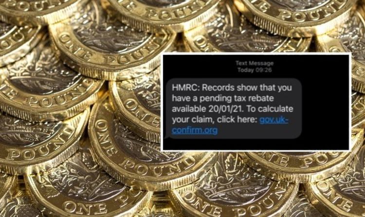 HMRC warning: Britons conned by ‘tax rebate’ text scam - key warning signs to look out for
