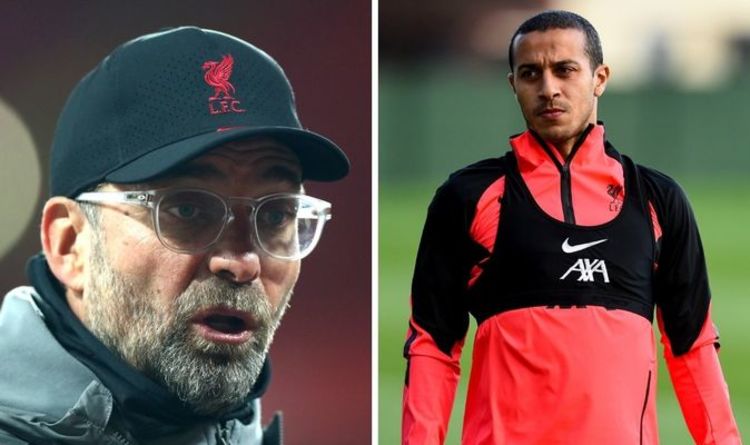 Jurgen Klopp has five Liverpool alternatives with Thiago a major doubt to face Man City