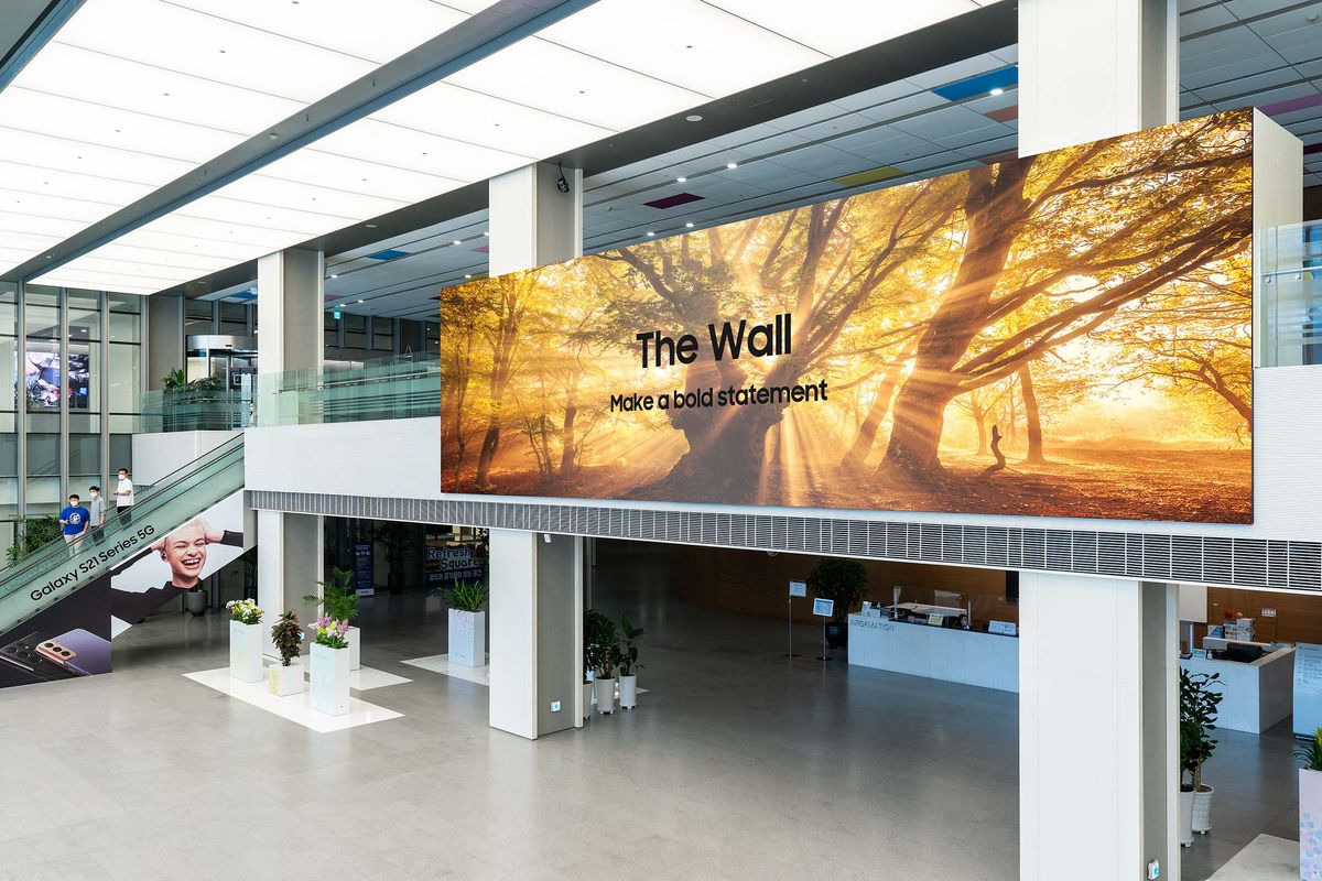 Samsung’s new The Wall is a 1000-inch micro LED marvel