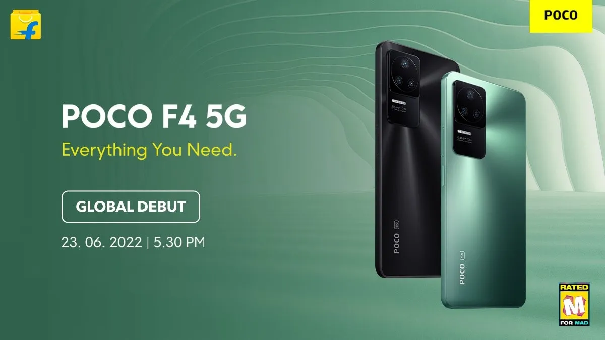 POCO F4 5G and F4 GT confirmed to launch on June 23rd