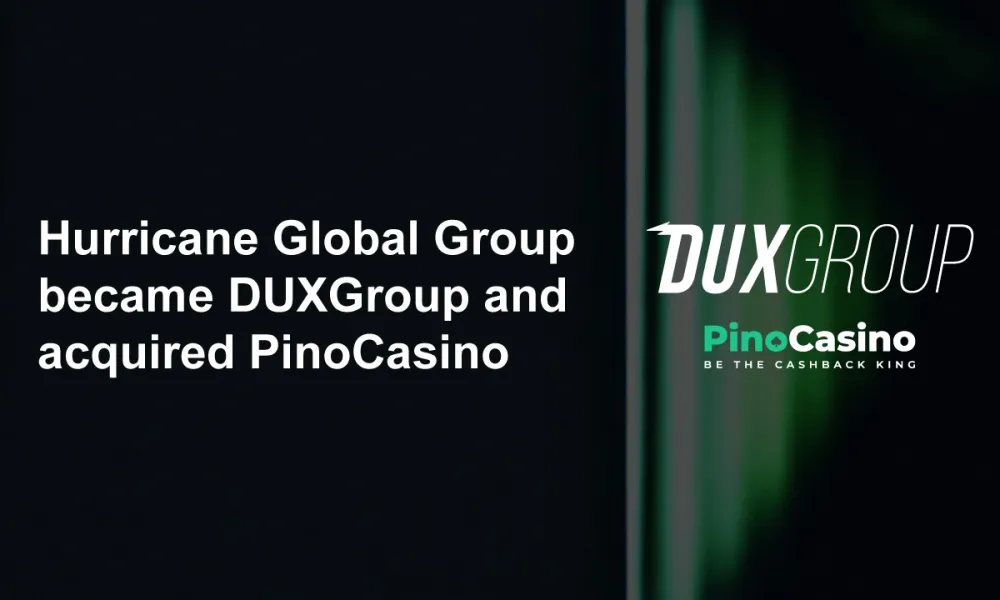 Hurricane Global became DUXGroup and acquired PinoCasino