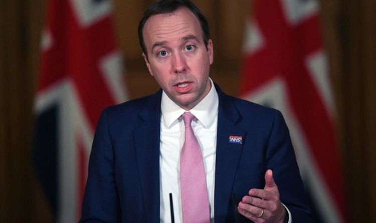Matt Hancock says coronavirus 'back under control' thanks to nation 'pulling together'