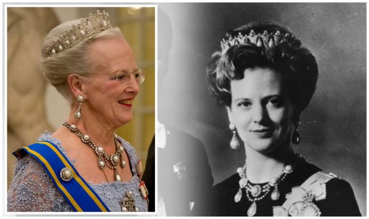 Queen Margrethe of Denmark Golden Jubilee: Close look at ‘bejewelled’ Pearl Poiré Tiara
