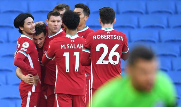 Liverpool player ratings vs Brighton: Jota scores again but two stars poor as Reds draw