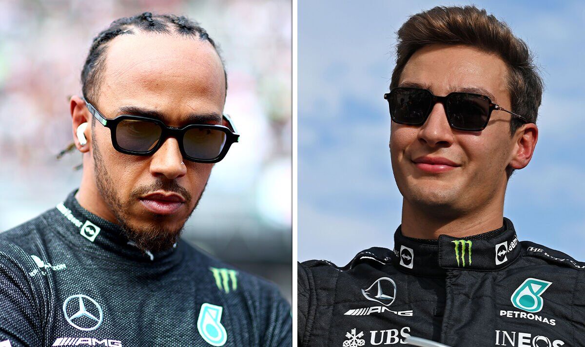 George Russell fires warning about Lewis Hamilton relationship