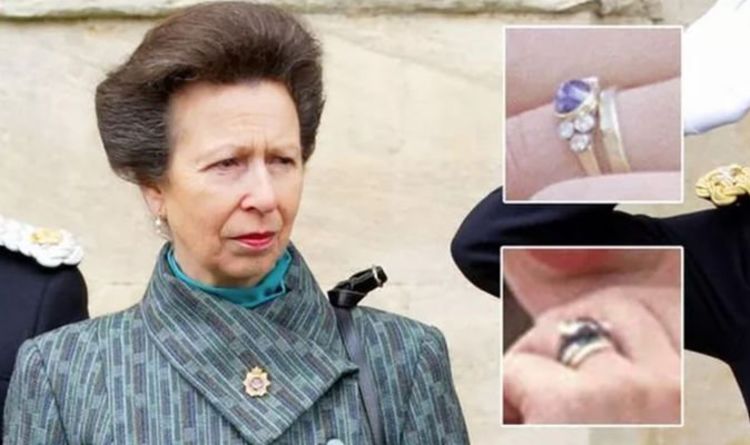 Princess Anne's two distinct engagement rings worth £30,000 have a significant link