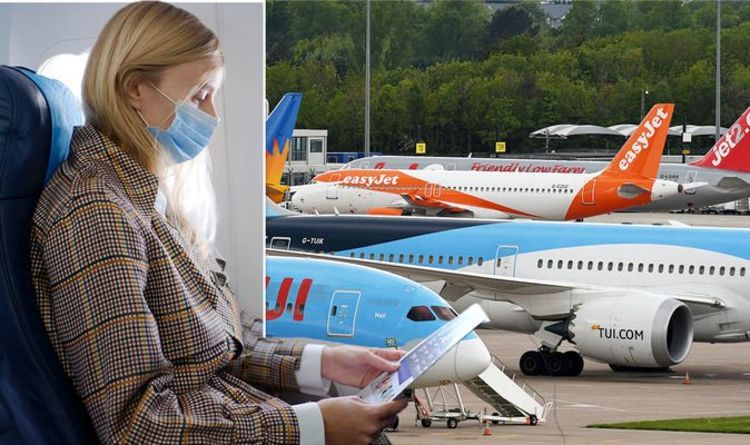 Jet2, easyJet, TUI, Ryanair and British Airways face mask rules from Monday