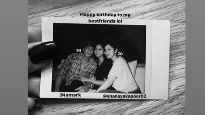 Suhana Khan wishes 'bestfriends' Shah Rukh Khan, Shanaya Kapoor on their birthdays