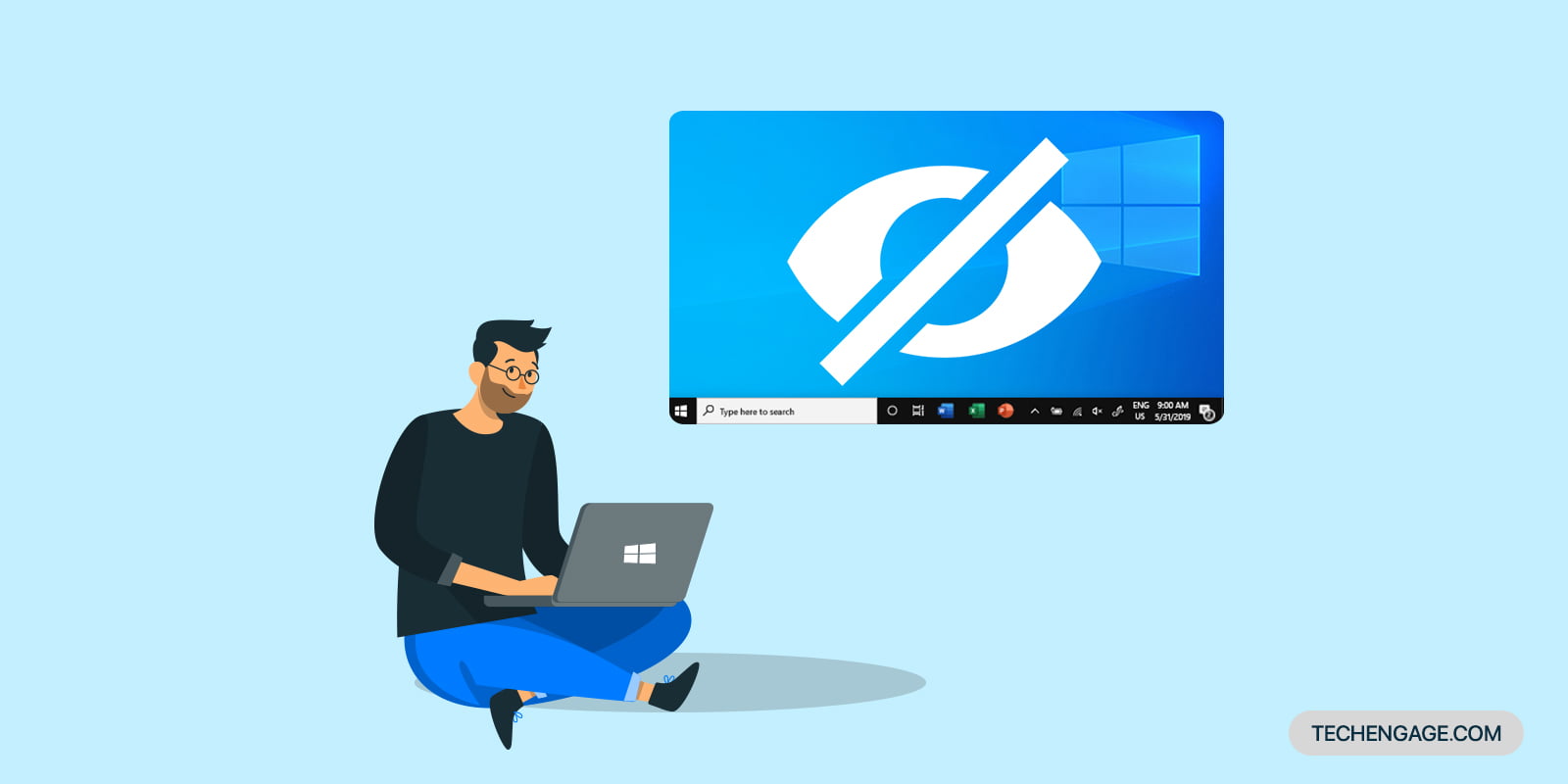 How to hide the taskbar in Windows 10 - TechEngage
