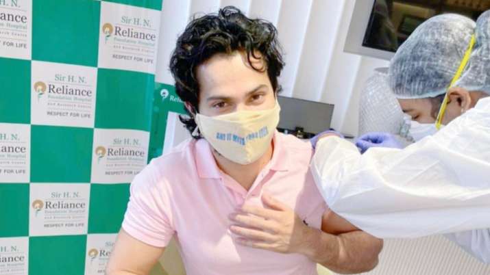 Varun Dhawan gets vaccinated, says 'Don’t be a prick go get the prick'