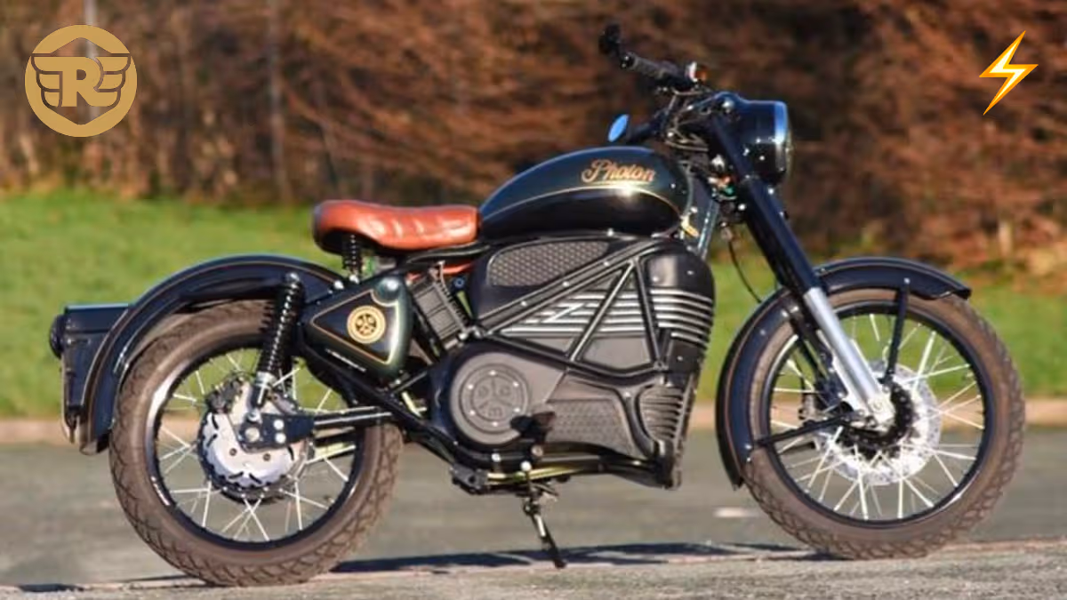 Here's your first look at the first-ever Royal Enfield electric bike